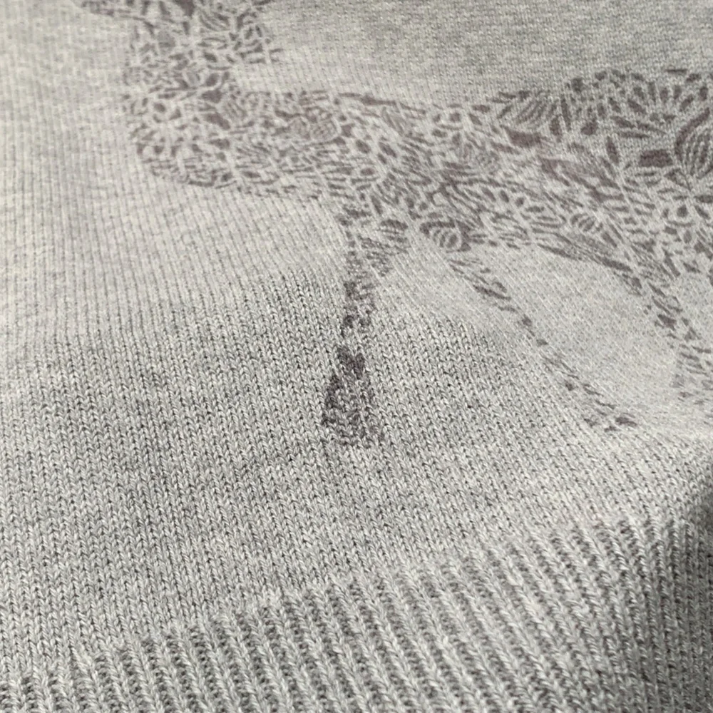 Reindeer Gray Sweatshirt Crew Neck Pullover, EUC - Picture 10 of 16